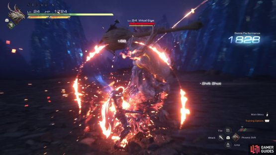 and you can combine it with a melee or magic attack for a Shift Strike or Shift Shot.
