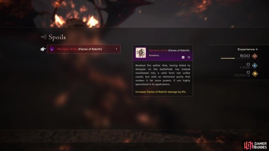 you will obtain a powerful accessory for completing the trial.