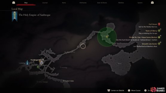 Head to this location on the map
