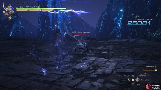 but the staff at the start of the attack can also act as a launcher.