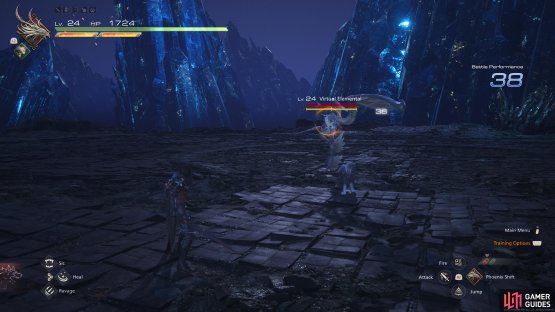 You can choose to have !Torgal appear in Training Mode