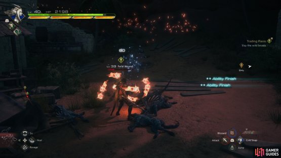 and take down the Feral Hounds.