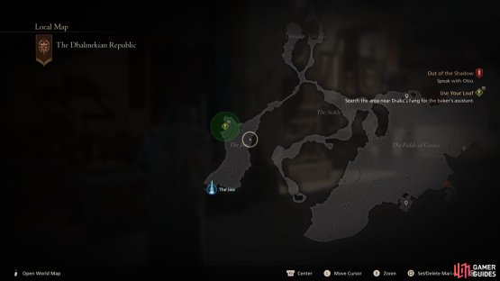 Head to this location at The Jaw