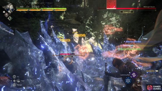 Use Diamond Dust at the beginning of the battle to immediately shatter his Will-Gauge.