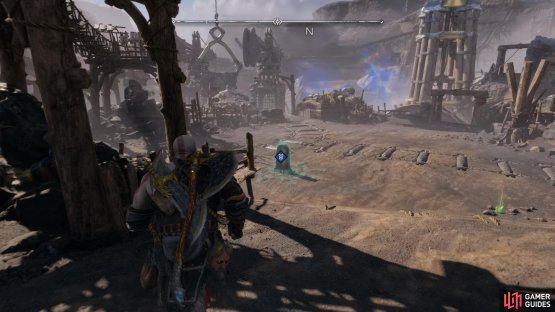 You need to interact with the Berserker Gravestone to begin the fight.