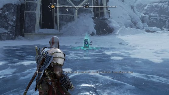 You need to interact with the gravestone once you have the Hilt of Hilt of Skofnung.