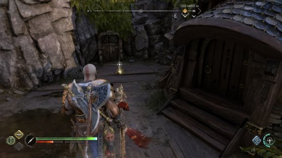 You will find the Mining Glory Treasure Map at the back here after climbing up the spear.
