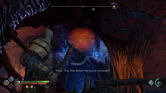 Use Sonic Arrows to open the hive wall structure.