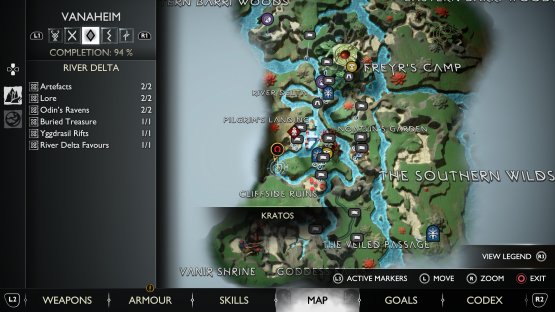 Take the boat west from the River Delta Mystical Gateway to find this one.