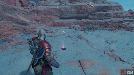 Squeeze through the narrow door to reach the Tributes to Freyr - Token Artifact.