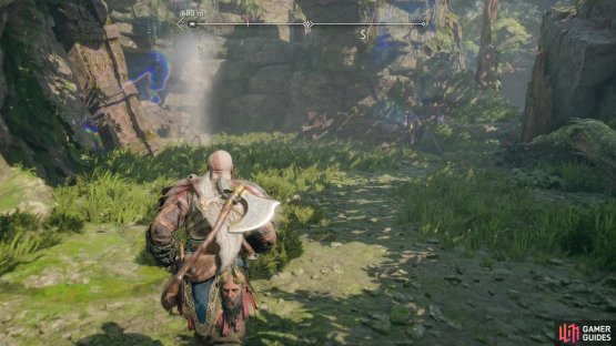 Beach your ship near Freyr&rsquo;s Camp and look for the shimmering rainbow effect that invariably marks Remnants of Asgard sites.