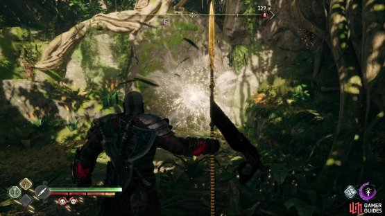 To return to areas explored during The Reckoning, you&rsquo;ll need to return with the Draupnir Spear.