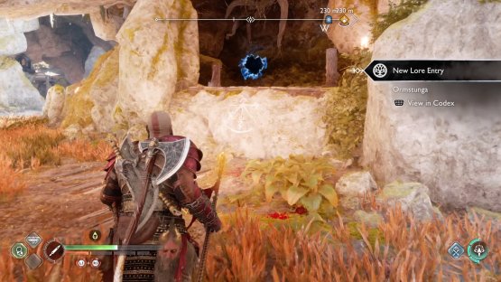 you will find the rift with this Lindwyrm on a nearby ledge