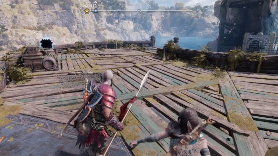 the rift with the Lindwyrm will be right in front of you