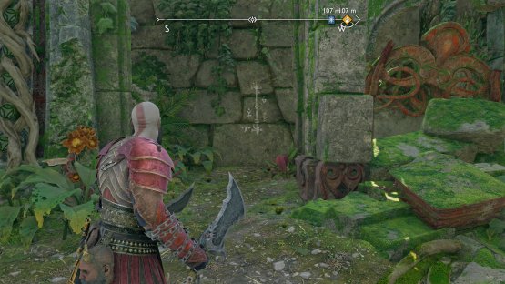 Squeeze through this path to enter the lair and start the Favor