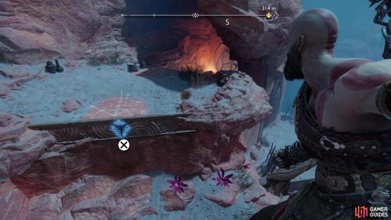 after which you can use the Blades of Chaos to grapple to a previously inaccessible ledge.