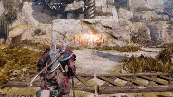 then have your companion read the rune to unveil a chest with the hammer