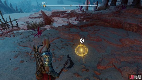 Find a massive skeleton along the eastern end of The Barrens. The Vulture&rsquo;s Gold Buried Treasure is inside the skull.