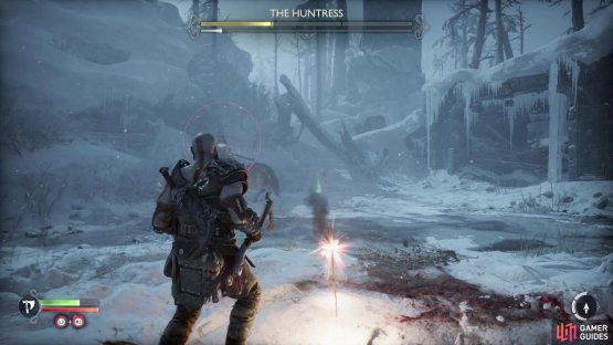 as well as shooting arrows into the ground, using them as mines.