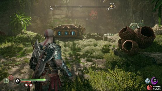 beyond which you&rsquo;ll find a Nornir Chest.