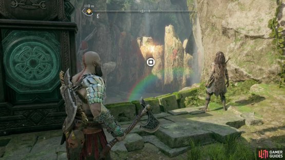 then use your enchanted chisel and Freya&rsquo;s magic to open a channel.