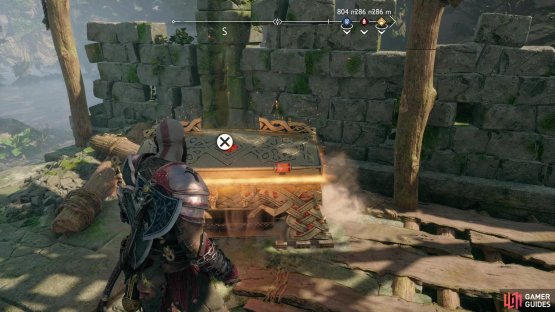then do some climbing to reach a Legendary Chest containing the Leviathan&rsquo;s Roar Heavy Runic Attack.