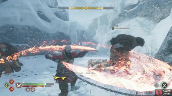 once you interact with it you&rsquo;ll need to defeat the enemies that spawn, including a pair of Hel-Raider Chiefs.