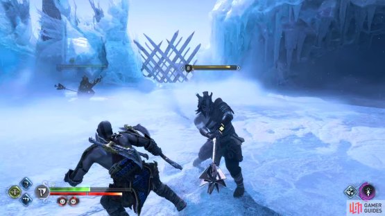 Dodging at the last second is one way to activate Realm Shift.