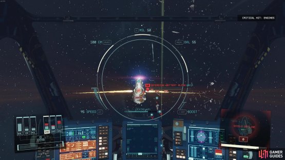 your aim is to get behind it so it can&rsquo;t target you anymore and you can shoot at it freely.