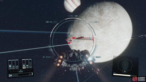 Help fend off the Ecliptic attack and make sure your ship is in decent shape before trying out this combat