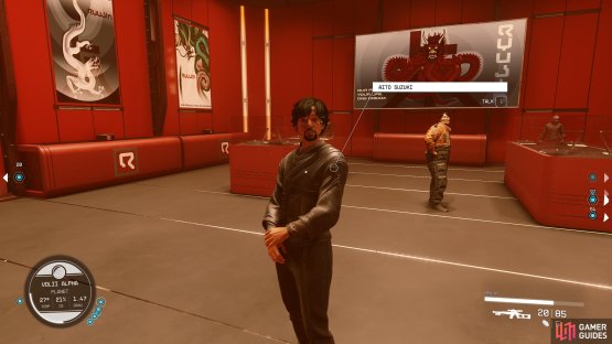 You can buy a suit from Aito who&rsquo;s outside the Ryujin HQ entrance.