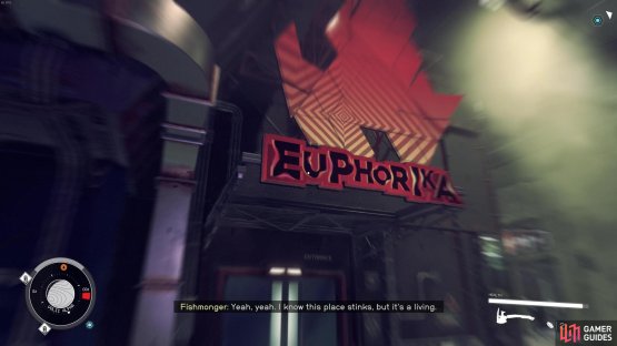 Find the Aurora bar Euphorika and gain access to the members only lounge