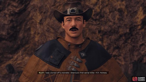 Wyatt isn&rsquo;t actually a clone of Wyatt Eap, and is actually cloned from the serial killer H.H. Holmes