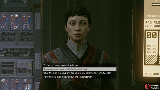 She&rsquo;ll claim that she&rsquo;s been set up; ask her to provide some evidence.