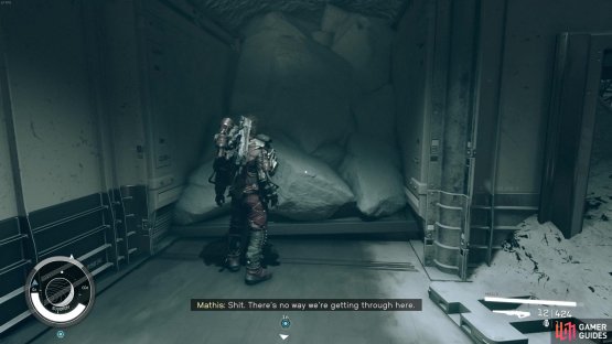 You and Mathis get trapped together