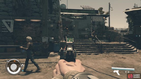 The Reflex sight offers a lil red crosshair on a green background that helps with manual accuracy