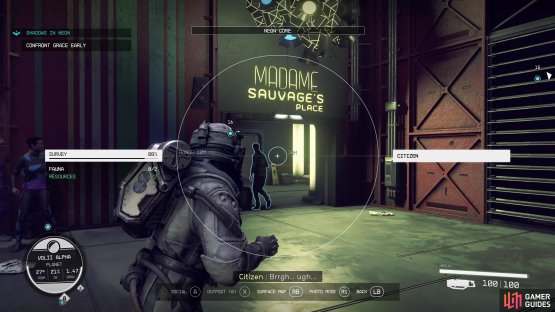 Head into the Madame Sauvages
