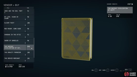There are plenty of books, and when picked up, read or purchased, they can give you POI landing sites on Eart, Mars and Luna.