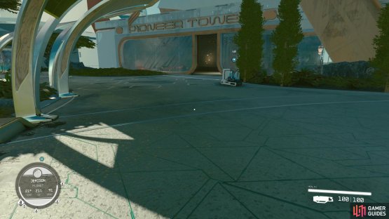 Find your parents&rsquo; apartment in the Pioneer Tower in New Atlantis.