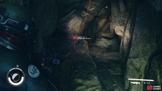 You&rsquo;ll need to kill a few robots in the cave, but it&rsquo;s nothing you can&rsquo;t handle.