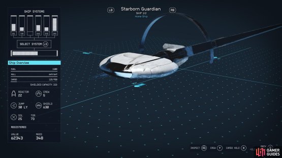 Starborn Guardian ship (Image Credit: u/NoPersonKnowsWhoIAm on Reddit.)