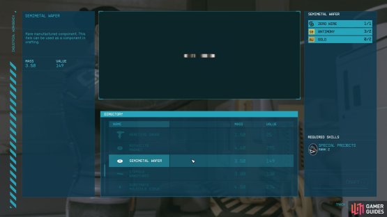 If you&rsquo;re going to craft Indiite Wafers in Starfield, you need to stock up on these via crafting or from more common store purchases.