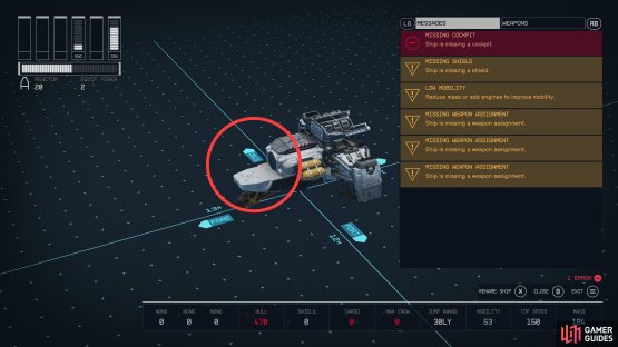 A ship needs a cockpit. Preferrably a cockpit with nice chairs featuring adequate lumbar support.