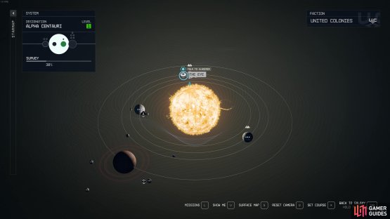 You&rsquo;ll find The Eye station orbiting the planet Jemison, in the Alpha Centauri system.