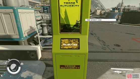 Many ports also have Trade Authority kiosks you can sell wares at.
