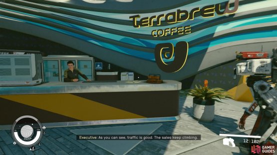 and locate TerraBrew nearby the SSNN building.