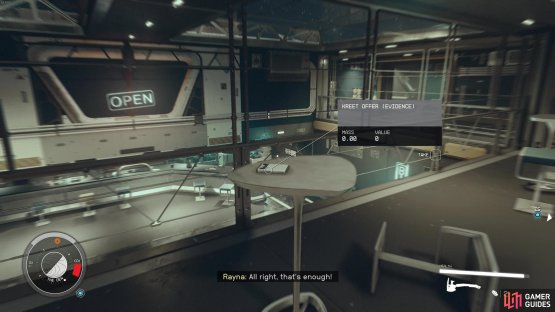 and you&rsquo;ll find a bit of evidence on a table inside!