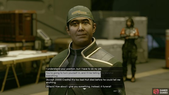 then you&rsquo;ll have the choice to kill or spare him.