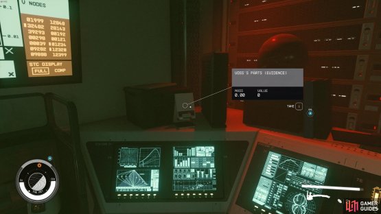 the evidence is found on the desk!