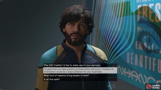 Select the second option in the dialogue to begin the quest